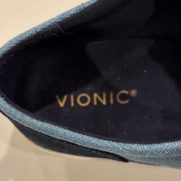 Vionic winny denim shoes size 7.5 - Picture 3 of 8